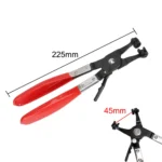 1Pc Brand New Clamp Puller Locking Car Hose Clamps Pliers Water Pipe Hose Flat Band Ring Type Tool for Garden Auto Removal Tools - Image 3