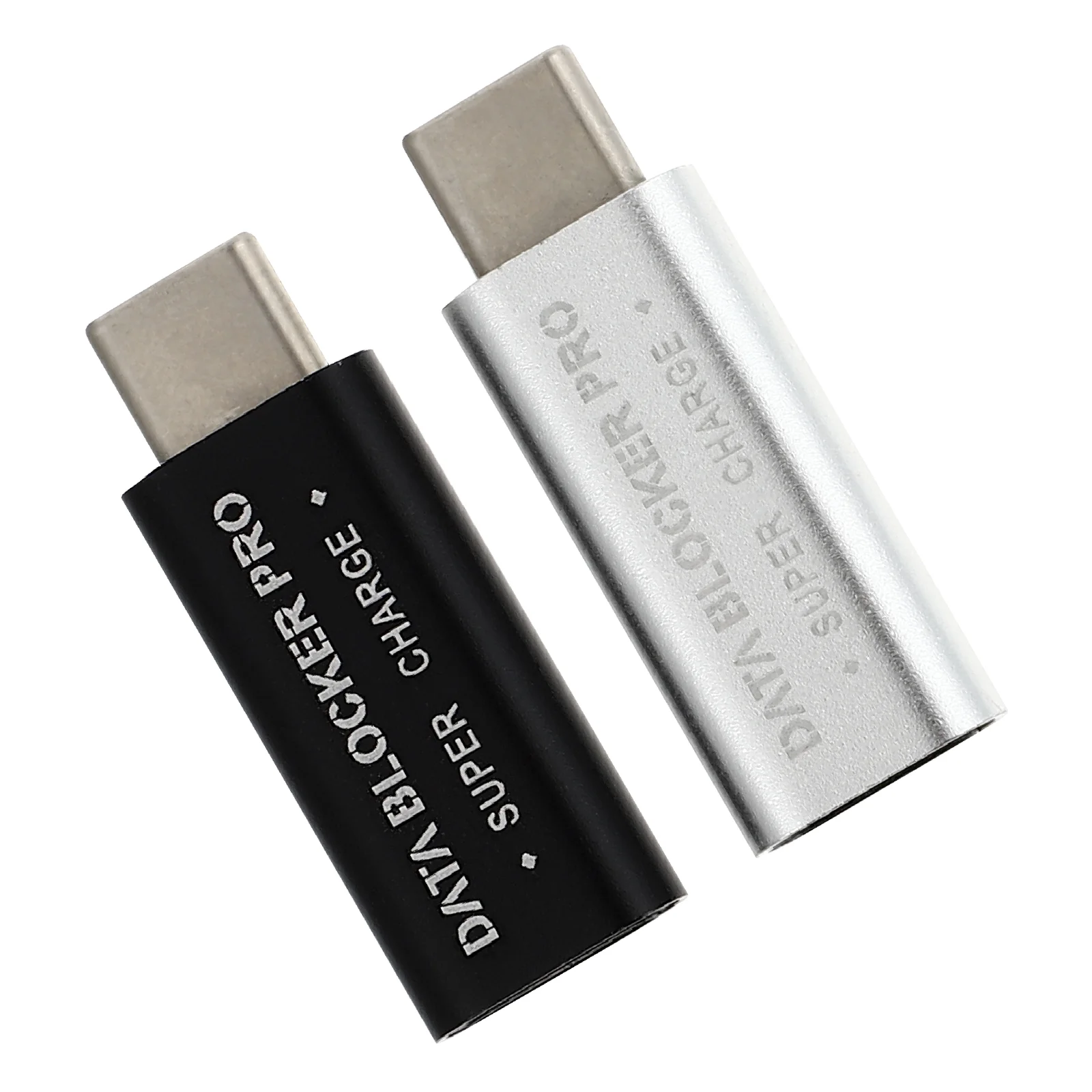 2-PCS-Data-Blocker-USB-Type-C-Adapter-Juice-Jacking-Prevention-Charging-Defender-Female-USB-C.webp 2 PCS Data Blocker USB Type-C Adapter Juice Jacking Prevention Charging Defender Female USB-C Gender Change Hacking gadget - Image 1