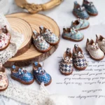 Blythe Baby Shoes Mini Toy Accessories OB22 Shoes Checker Shoes Small Cloth UFDOLL Mini Body OB24 Handmade Cowhide Shoes - Image 2