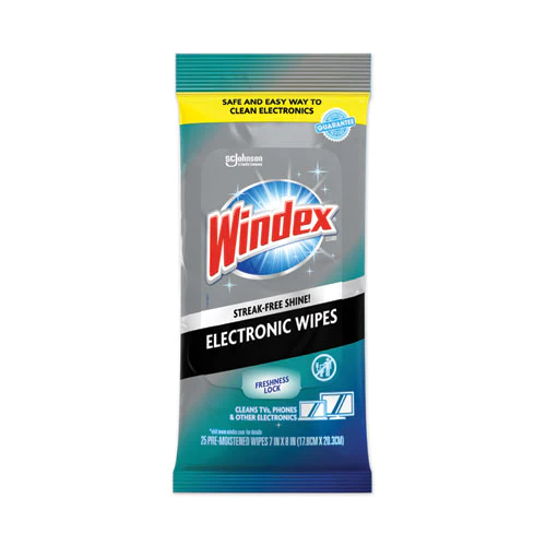 ESSJN319248EA_500x500.webp Electronics Cleaner, 1-ply, 7 X 10, Neutral Scent, White, 25 Wipes - Image 1