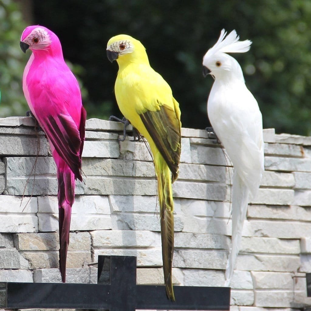 Colorful Home Garden Birds Decoration - Image 1