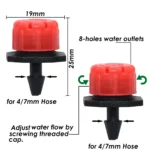 KESLA Garden Drip Irrigation Automatic Watering System Kit 1/4'' Nozzles for Bonsai Pot Plant Lawn Flower Vegetable Greenhouse - Image 2