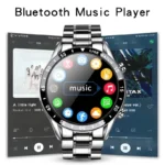 LIGE 2024 Smart Watch Men Full Circle Touch Screen Bluetooth Call Men Smartwatch Waterproof Sport Activity Fitness Watch Box - Image 3