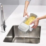 Microwave Noodles Pasta Cooker with Strainer Eco-Friendly Plastic Spaghetti Vegetable Steamer Kitchen Accessories Noodles Maker - Image 3