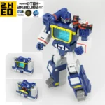 Mini Soundwave With Laserbeak Transformation MFT HS-03 HS03 Hot Soldiers G1 Pocket War Deformation Action Figure Robot Toy Gifts - Image 3