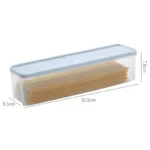 Noodle Storage Long Noodle Preservation Box Plastic Large Size Spaghetti Rectangle Large Capacity Food Sealed Box Kitchen Items - Image 6