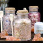 Original Himalayan Bath Salt 260g/bottle Dried Rose Red Salt for Foot Bath Salt Sand Aromatherapy - Image 2