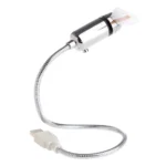 Rechargeable Usb Mini Fan With Time Temperature Display And Led Light Cool Gadget Holiday Gifts Gadgets Electronic Computer Part - Image 3