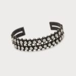 Vintage Black Plastic Bangle - Image 4