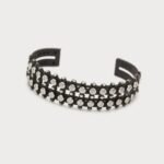 Vintage Black Plastic Bangle - Image 2
